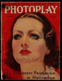 4h759 PHOTOPLAY magazine November 1932 great cover art of Joan Crawford by Earl Christy!