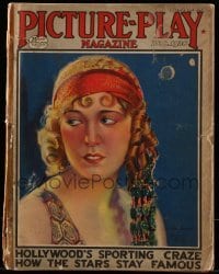 4h783 PICTURE PLAY magazine December 1926 great cover art of Vilma Banky by Modest Stein!