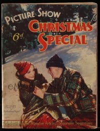 4h837 PICTURE SHOW CHRISTMAS SPECIAL English magazine 1935 Gary Cooper & Anna Sten in Wedding Night