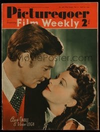 4h974 PICTUREGOER English magazine April 27, 1940 Clark Gable & Vivien Leigh in Gone with the Wind!
