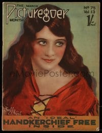 4h880 PICTUREGOER English magazine March 1927 great cover portrait of pretty Sally O'Neil!