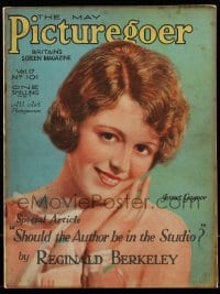 4h887 PICTUREGOER English magazine May 1929 great cover art of pretty Janet Gaynor!