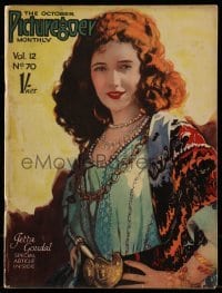4h875 PICTUREGOER English magazine October 1926 great cover portrait of pretty Jetta Goudal!
