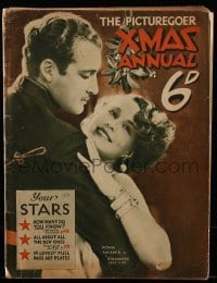 4h856 PICTUREGOER XMAS ANNUAL English magazine 1931 Norma Shearer in Strangers May Kiss!