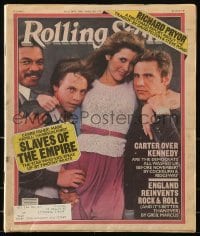 4h793 ROLLING STONE magazine July 24, 1980 Slaves of the Empire, the Star Wars kids speak up!