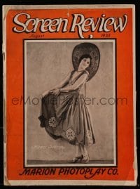 4h797 SCREEN REVIEW magazine August 1925 full-length cover portrait of pretty Mary Astor!