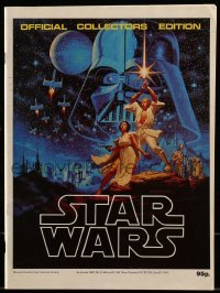 4h829 STAR WARS Irish magazine 1977 Official Collectors Edition, different movie images & info!