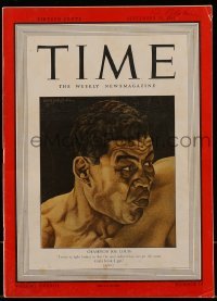4h814 TIME magazine September 29, 1941 Ernest Hamlin Baker art of boxing champion Joe Louis!
