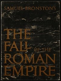 4h319 FALL OF THE ROMAN EMPIRE souvenir program book 1964 Anthony Mann sword & sandal epic!