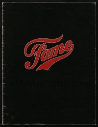4h320 FAME souvenir program book 1980 Alan Parker, New York High School of Performing Arts!
