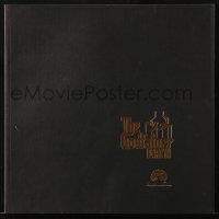 4h337 GODFATHER PART III souvenir program book 1990 Al Pacino, directed by Francis Ford Coppola!