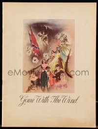 4h338 GONE WITH THE WIND souvenir program book 1939 Margaret Mitchell's story of the Old South!