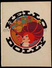 4h352 HELLO DOLLY souvenir program book 1970 Barbra Streisand & Walter Matthau, Amsel cover art!