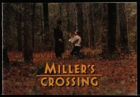 4h376 MILLER'S CROSSING souvenir program book 1989 Coen Brothers, Gabriel Byrne, John Turturro
