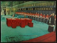 4h413 SHOES OF THE FISHERMAN souvenir program book 1968 Pope Anthony Quinn tries to prevent WWIII!