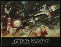 4h425 STAR WARS souvenir program book 1977 cool images from Lucas classic!