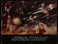 4h426 STAR WARS souvenir program book 1977 cool images from Lucas classic!