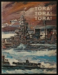 4h438 TORA TORA TORA souvenir program book 1970 Bob McCall art of the attack on Pearl Harbor!