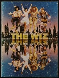 4h453 WIZ souvenir program book 1978 Diana Ross, Michael Jackson, Richard Pryor, Wizard of Oz