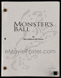 4h139 MONSTER'S BALL script copy 2000s you can see exactly how the original script was written!
