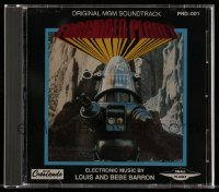 4h113 FORBIDDEN PLANET soundtrack CD 1989 electronic music by Louis and Bebe Barron!
