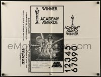 4h095 STAR WARS 1pg ad slick 1978 printed with snipes for specific Academy Awards it didn't win!