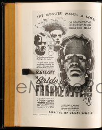 4h470 IT'S ALIVE FRANKENSTEIN hardcover book 1981 an illustrated history of the movie monster!