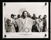 4h196 LAST TEMPTATION OF CHRIST presskit w/ 7 stills 1988 Martin Scorsese, Willem Dafoe as Jesus!