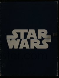 4h082 STAR WARS screening program 1977 George Lucas classic sci-fi epic, title & full credits!