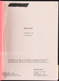 4h131 FUGITIVE script copy 1990s exactly how the original script was written, w/colored revisions!
