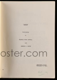 4h144 PATTON script copy 1990s you can see exactly how the original script was written!