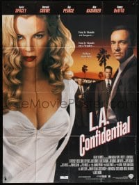 4j829 L.A. CONFIDENTIAL French 1p 1997 Kevin Spacey, Russell Crowe, sexy Kim Basinger!
