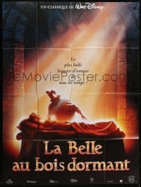 4j951 SLEEPING BEAUTY French 1p R1995 Walt Disney cartoon fairy tale fantasy classic!