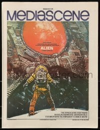 4j019 MEDIASCENE magazine January-February 1979 great different art for Alien & Star Wars!