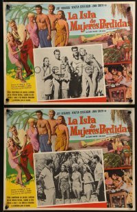 4j512 ISLAND OF LOST WOMEN 5 Mexican LCs 1959 hidden, forbidden, untouched beauties in raging hell!