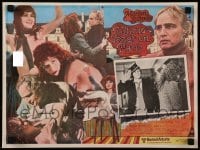 4j590 LAST TANGO IN PARIS Mexican LC 1976 Marlon Brando, sexy naked Maria Schneider, Bertolucci!