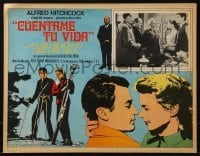 4j630 SPELLBOUND Mexican LC R1970s Alfred Hitchcock, doctor Gregory Peck, Ingrid Bergman