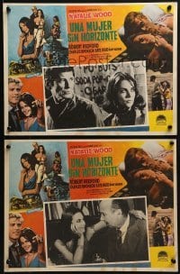 4j513 THIS PROPERTY IS CONDEMNED 4 Mexican LCs 1966 sexy Natalie Wood, Charles Bronson, Redford