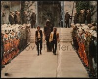 4j102 STAR WARS color 16x20 still 1977 Luke Skywalker, Han Solo & Chewbacca at the end of the movie!
