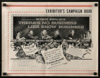 4j171 THERE'S NO BUSINESS LIKE SHOW BUSINESS pressbook 1954 Marilyn Monroe in Irving Berlin musical