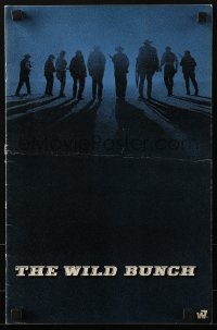 4j175 WILD BUNCH pressbook 1969 Sam Peckinpah cowboy classic, William Holden & Ernest Borgnine