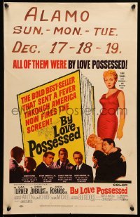 4j257 BY LOVE POSSESSED WC 1961 love possessed & betrayed sexy Lana Turner, John Sturges directed!