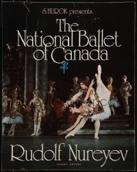 4j217 NATIONAL BALLET OF CANADA stage play WC 1970s great image of Rudolf Nureyev performing!