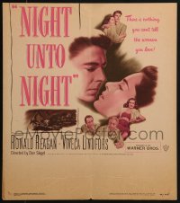 4j314 NIGHT UNTO NIGHT WC 1949 Ronald Reagan & Viveca Lindfors couldn't hide their secret!