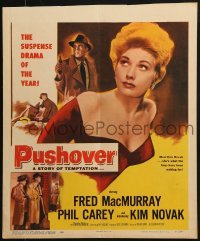 4j328 PUSHOVER WC 1954 meet sexiest Kim Novak, who is what the boys have been waiting for!