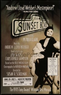 4j232 SUNSET BOULEVARD stage play WC 1998 starring Petula Clark, based on the Billy Wilder film!