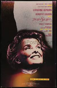 4j242 WEST SIDE WALTZ stage play WC 1981 starring Katharine Hepburn & Dorothy Loudon on Broadway!