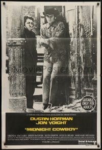 4k643 MIDNIGHT COWBOY Aust 1sh 1969 Dustin Hoffman, Jon Voight, John Schlesinger classic!