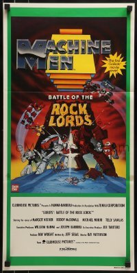 4k786 GOBOTS: WAR OF THE ROCK LORDS Aust daybill 1986 the first GoBots movie ever, cool cartoon!