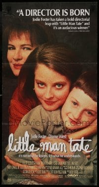 4k837 LITTLE MAN TATE Aust daybill 1992 director/star Jodie Foster, Dianne Wiest, David Hyde Pierce